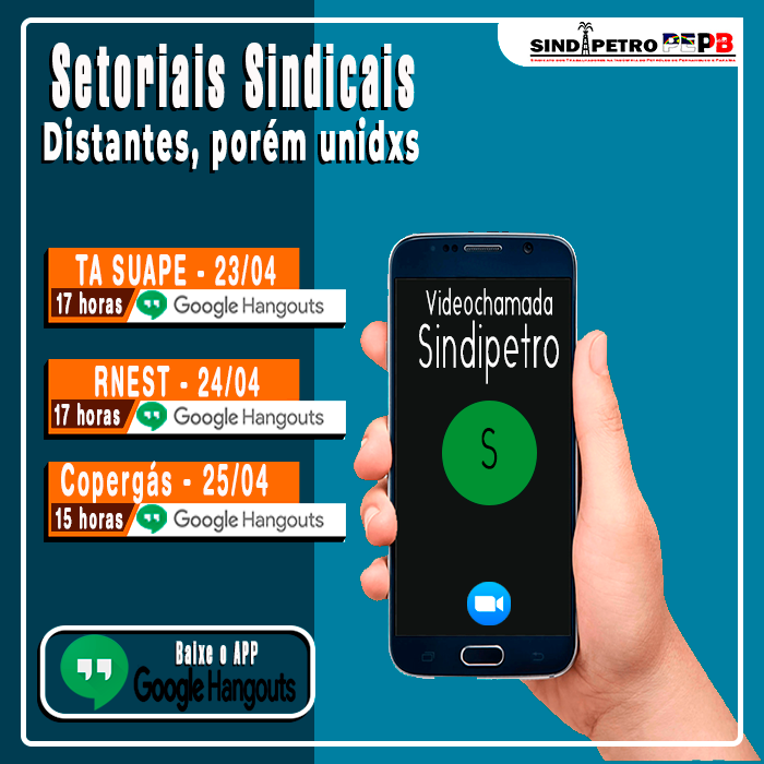 Setoriais do Sindipetro PE/PB serão feitas online