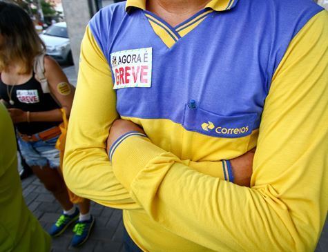Em defesa dos Correios e da vida; contra a privatização e o Coronavírus. É greve nos Correios!