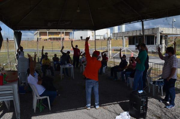 Em Pernambuco, assembleias começam com ampla rejeição à proposta da PLR