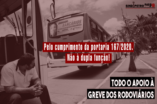 Todo o apoio à Greve dos Rodoviários