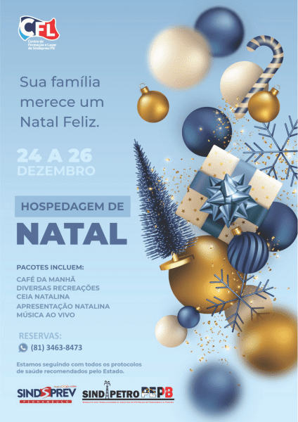 Natal Sindipetro PE/PB no CFL!