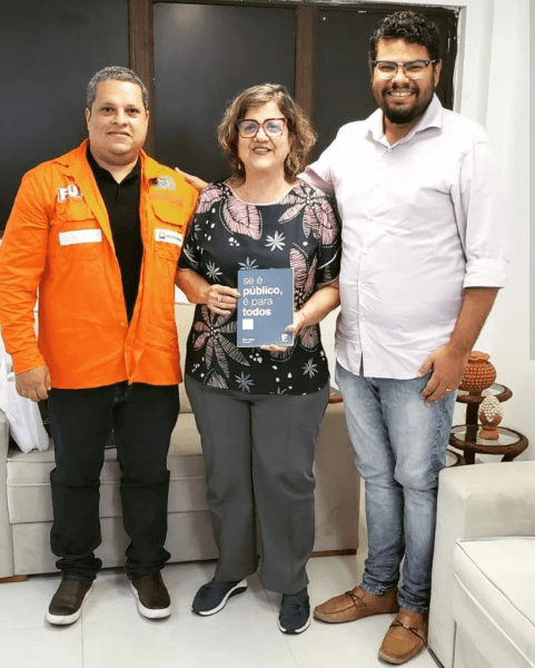 Direção do SINDIPETRO PE/PB realiza visita à Teresa Leitão, senadora eleita por Pernambuco