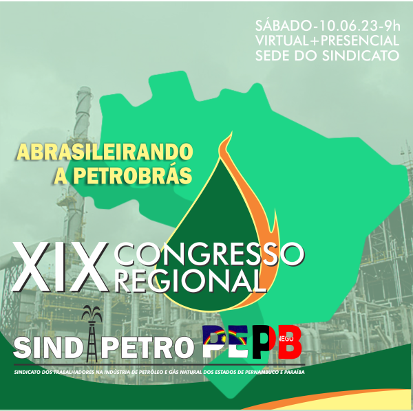 19º Congresso Regional do SINDIPETRO PE/PB