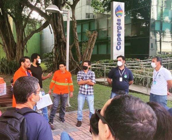 Não a privatização da Copergás!