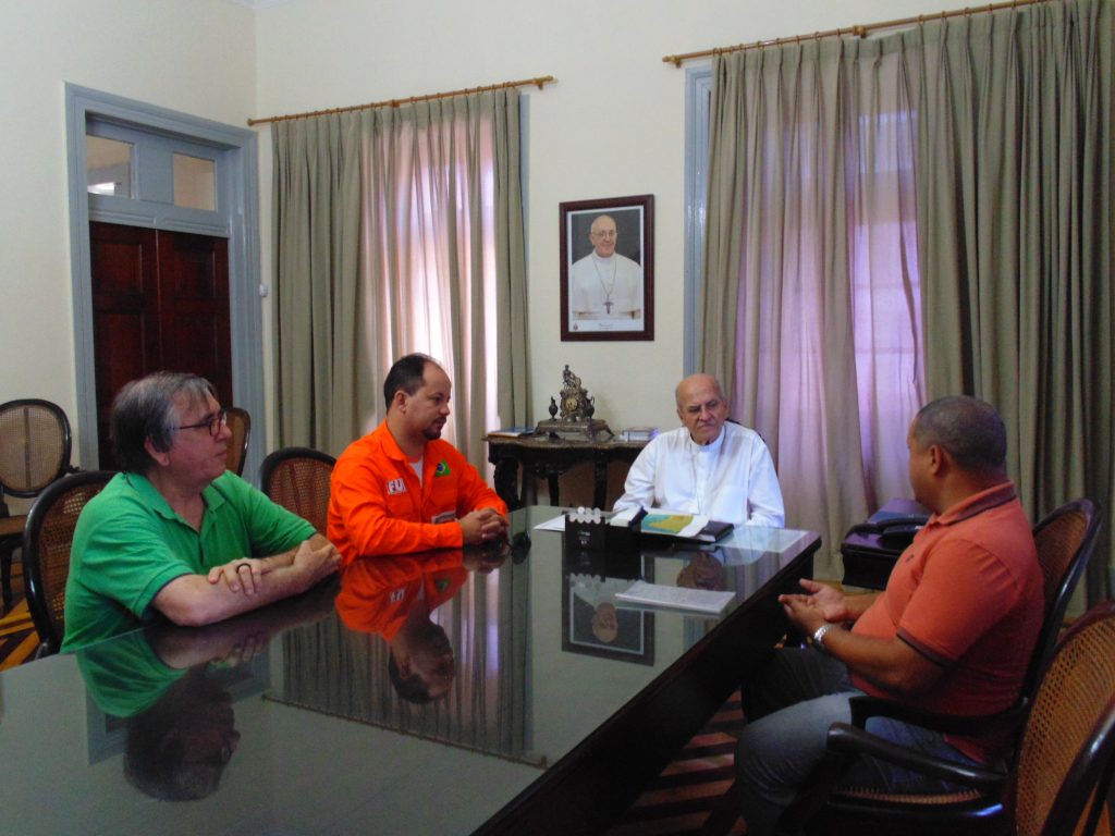 Reunião com D. Fernando Saburido, Arcebispo de Olinda e Recife